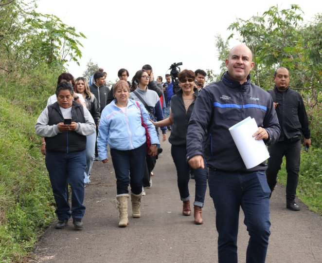 ⚠️ #Comunicado ⚠️ Adolfo Torres encabezó recorrido con encargados del orden en la Presa de Cointzio