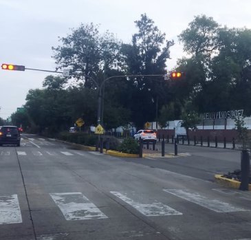 Falla semáforo en Morelia