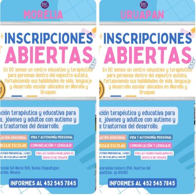DC Lenguaje, Aprendizaje y Autismo abre sus inscripciones en Morelia y Uruapan.