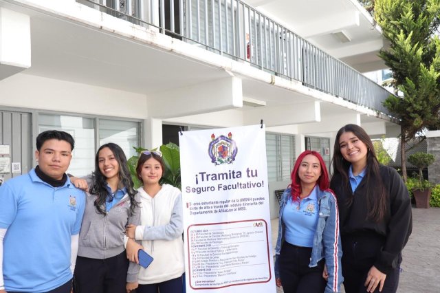 Estudiante nicolaita, el seguro facultativo es tu derecho, tramítalo