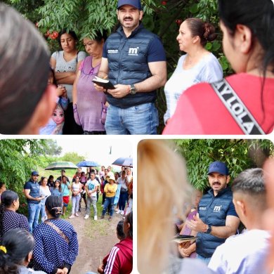 Yankel Benítez impulsa regularización y mejoras en colonia Las Verónicas