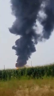 Caída de rayo ocasiona incendio en la Subestación de la CFE en Maravatío