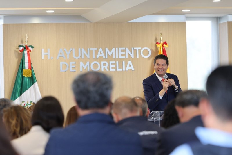 Implementa Alfonso Martínez, Geoportal Morelia para simplificar trámites
