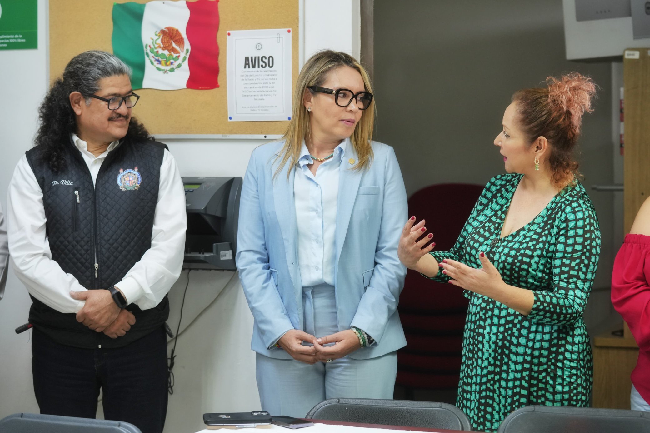 Yarabí Ávila refrenda respaldo a Radio y TV Nicolaita para que se siga fortaleciendo