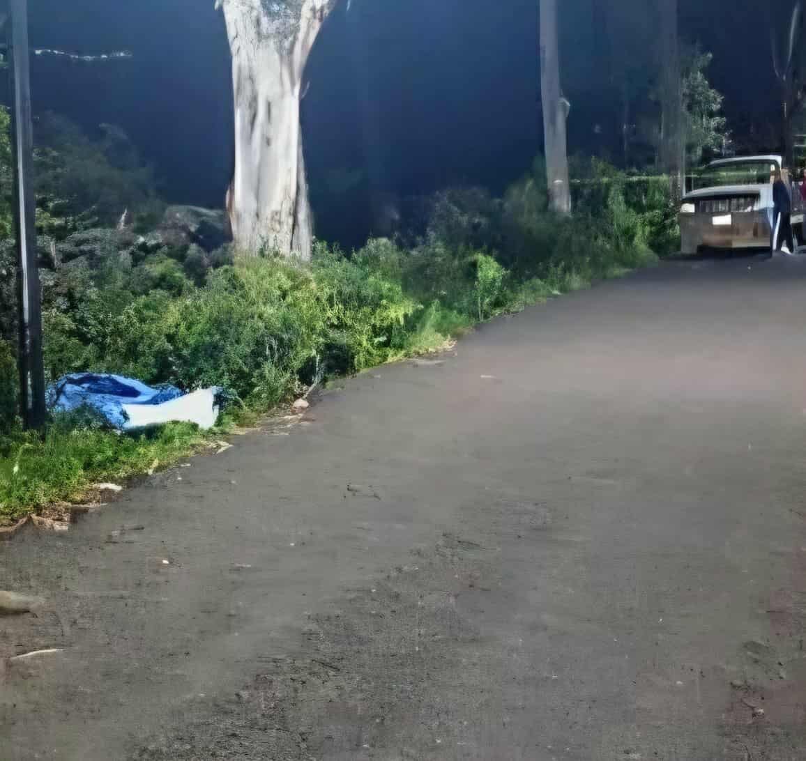 Hombre muer3 atropellado en el municipio de Lagunillas 