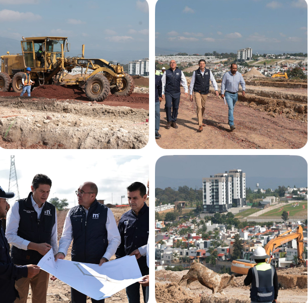 Supervisa Alfonso Martínez ampliación de avenida Amalia Solórzano