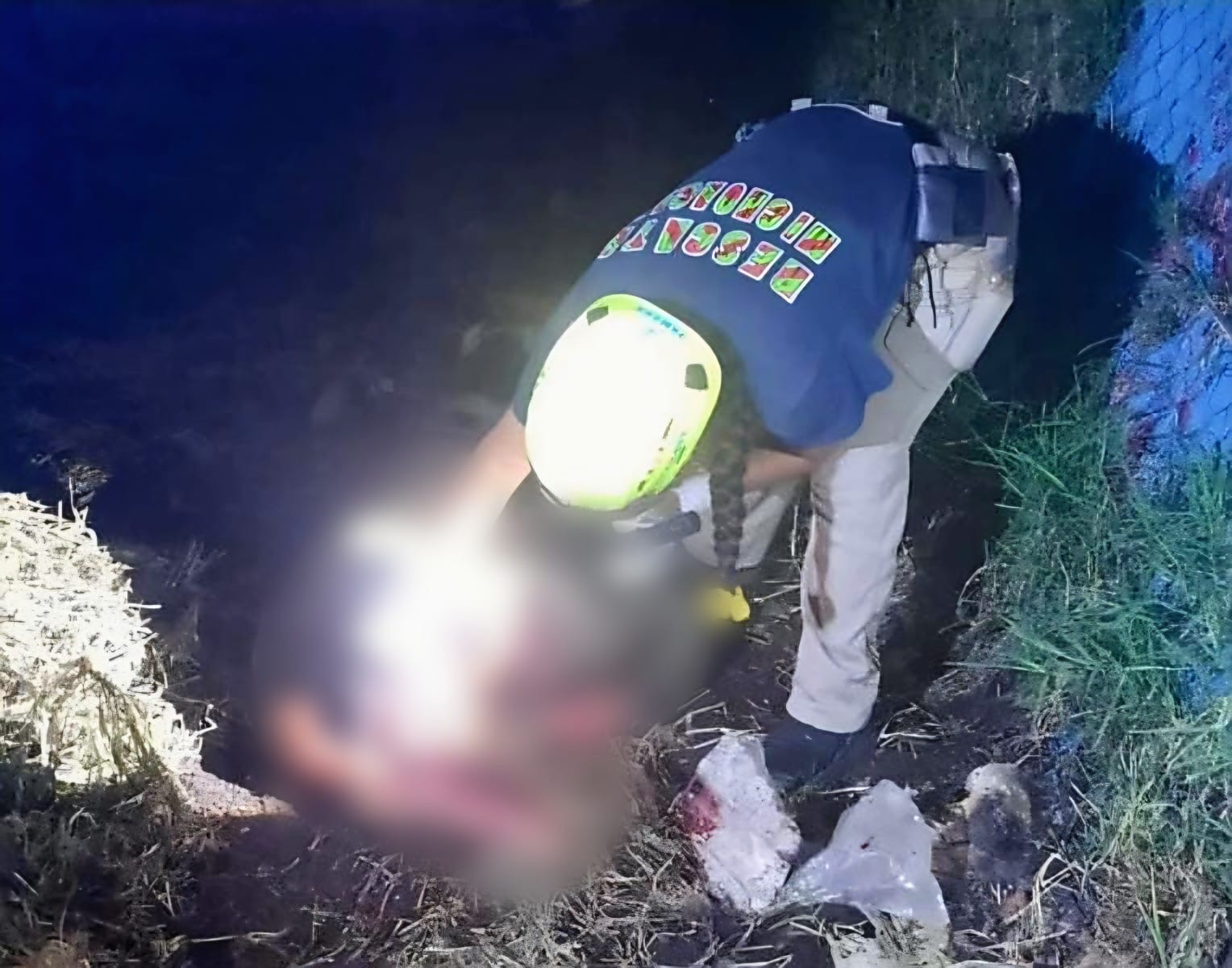 Lapidado y b4l3ado encuentran c4dáv3r en predio de Zamora