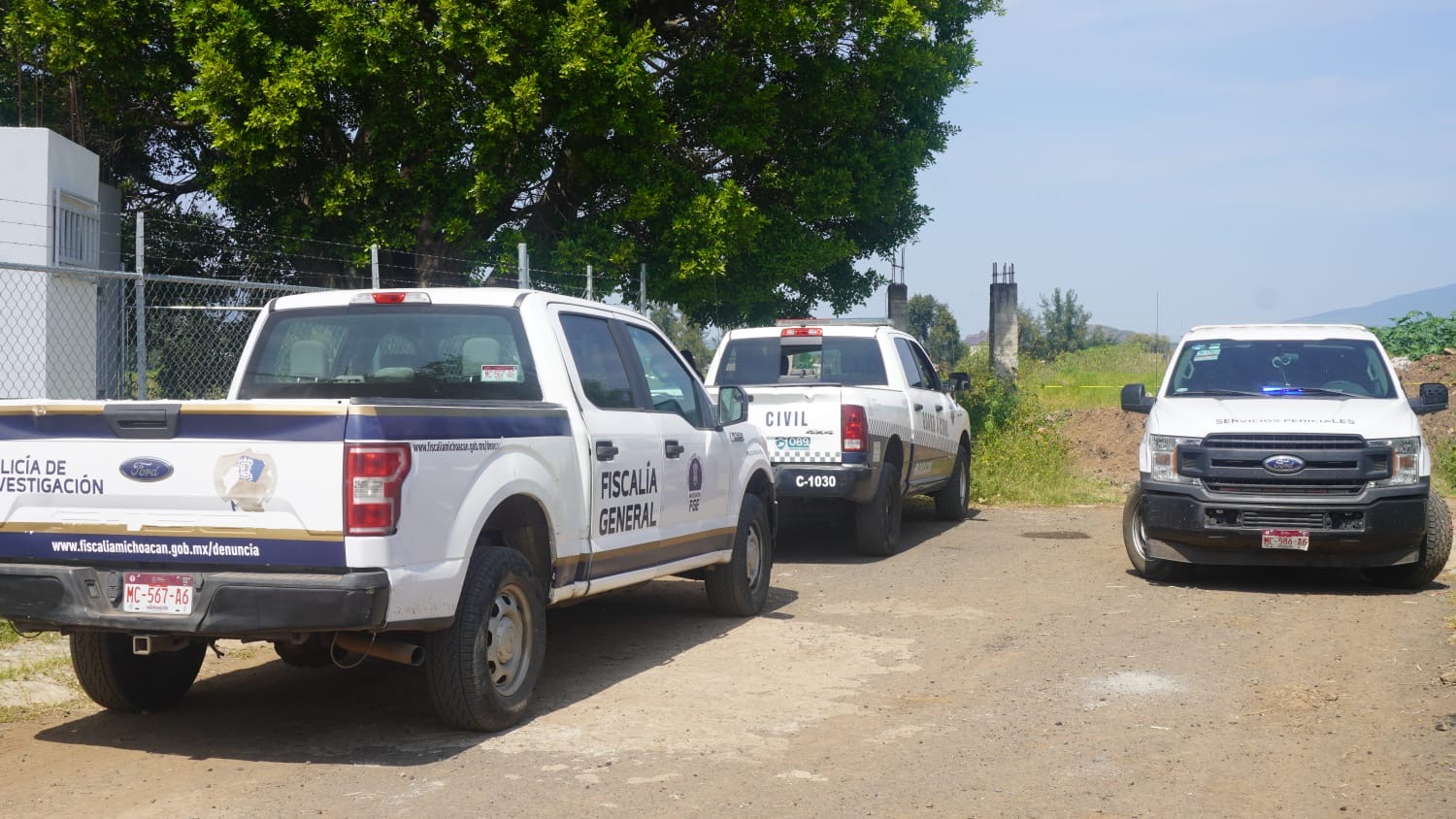 Maniatado y con el tiro de gracia hallan c4dáv3r en predio del Fraccionamiento Casas de Alto, Zamora 