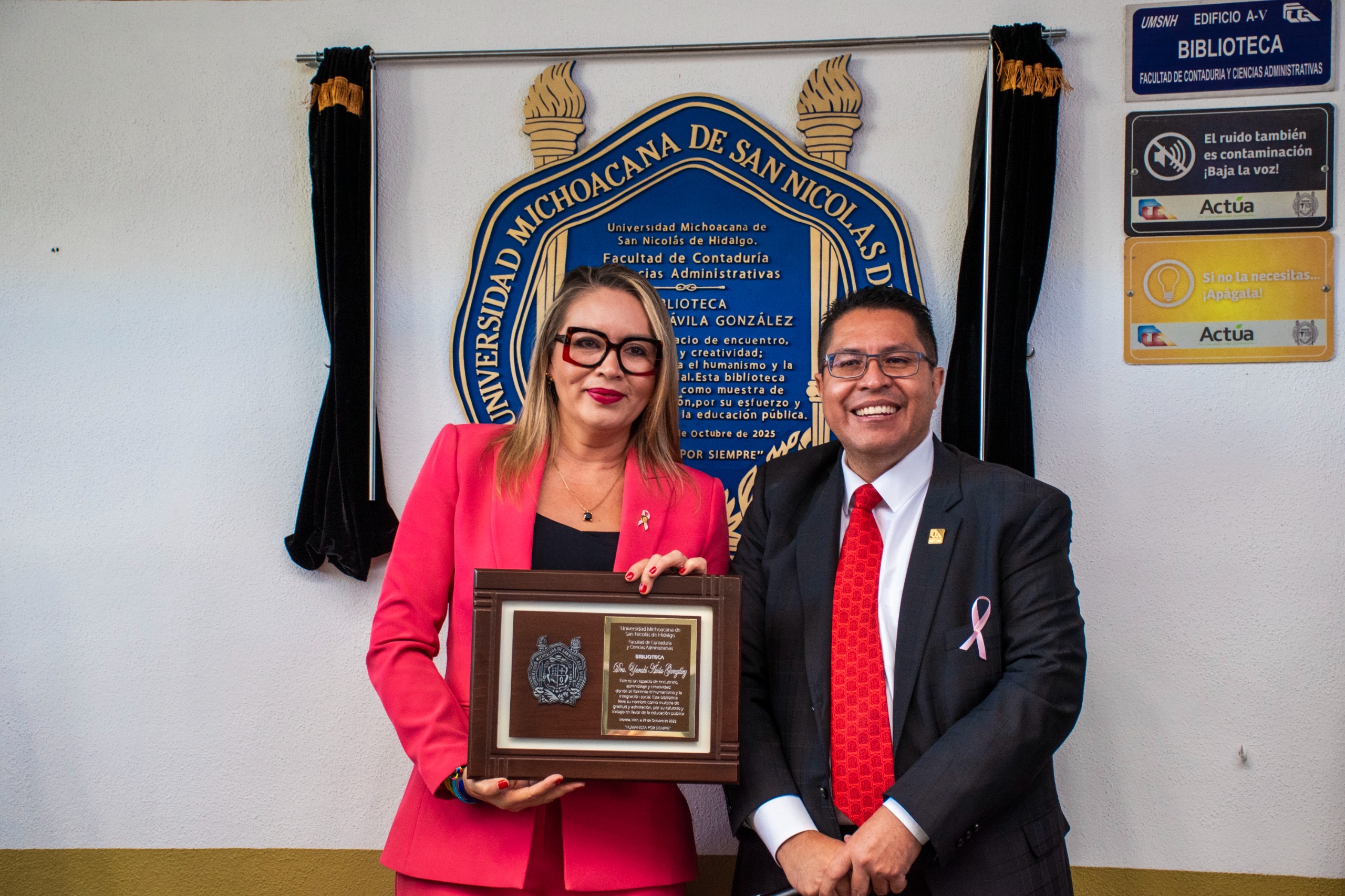 FCCA destaca trayectoria de Yarabí Ávila; símbolo de excelencia académica y compromiso universitario 