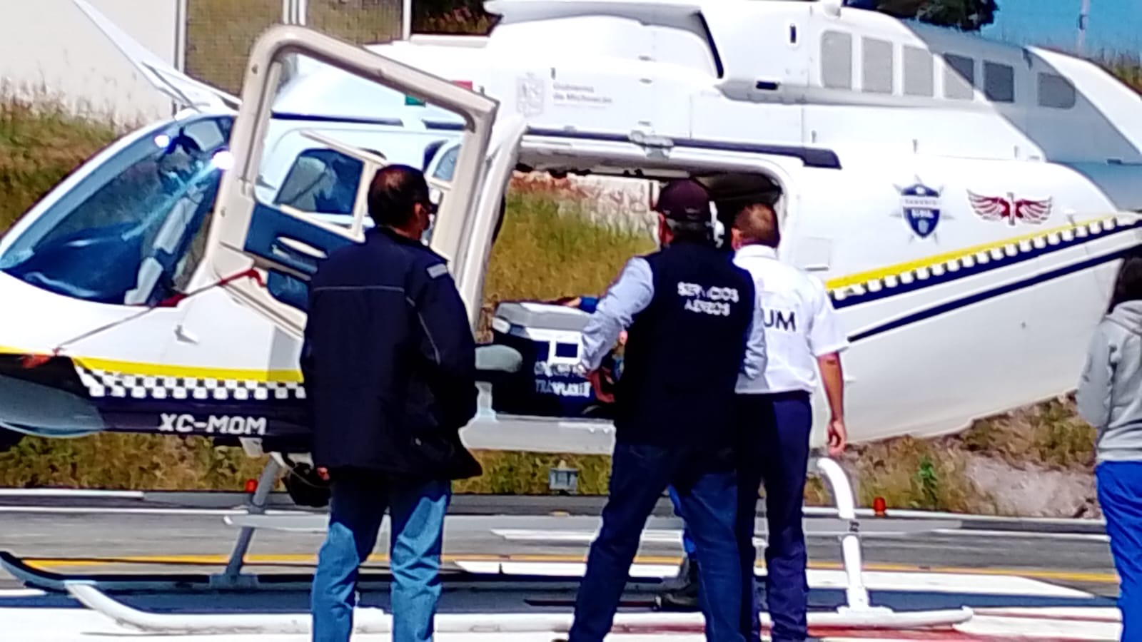 SSP realiza traslado de órgano con fines de transplante a la CDMX