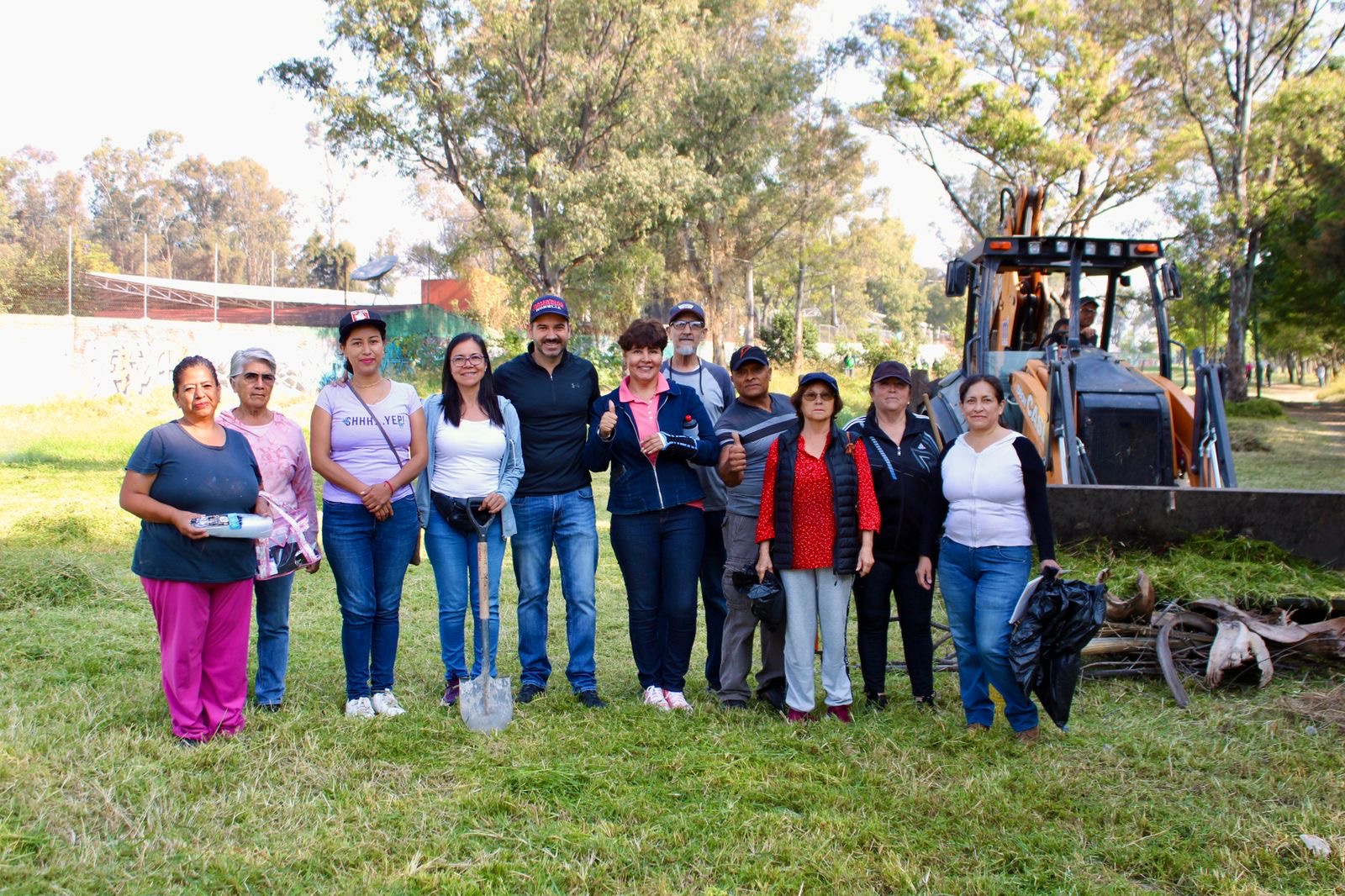Encabeza Yankel Benítez jornada ciudadana de limpieza en Lomas del Valle