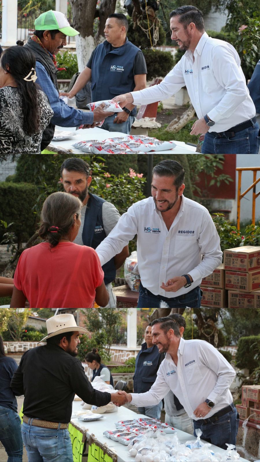 ⚠️ #Regidores ⚠️ Mantiene Hugo Servín, cercanía con los morelianos