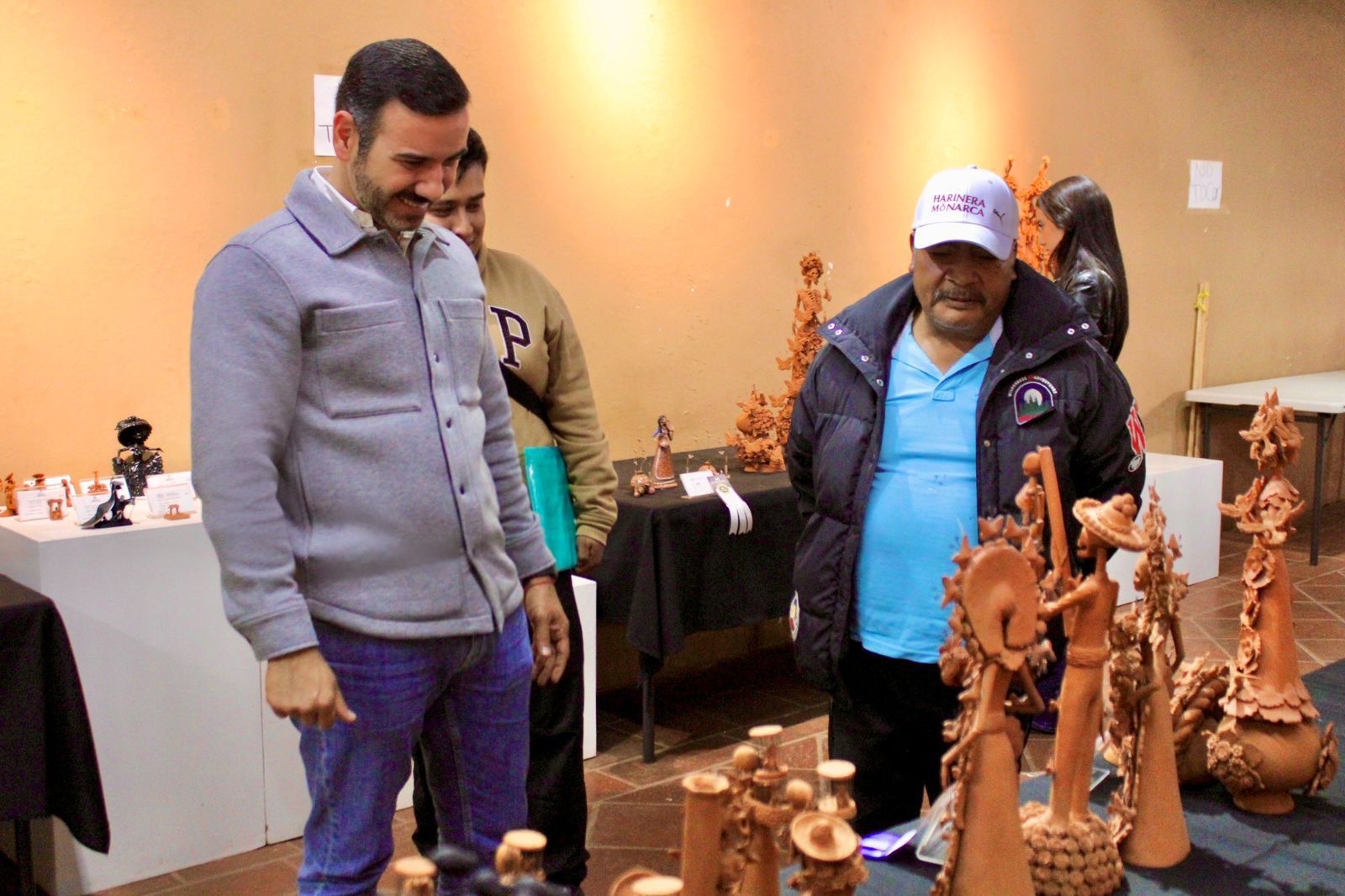 Yankel Benítez refrenda apoyo y acompañamiento a Feria de la Catrina de Capula