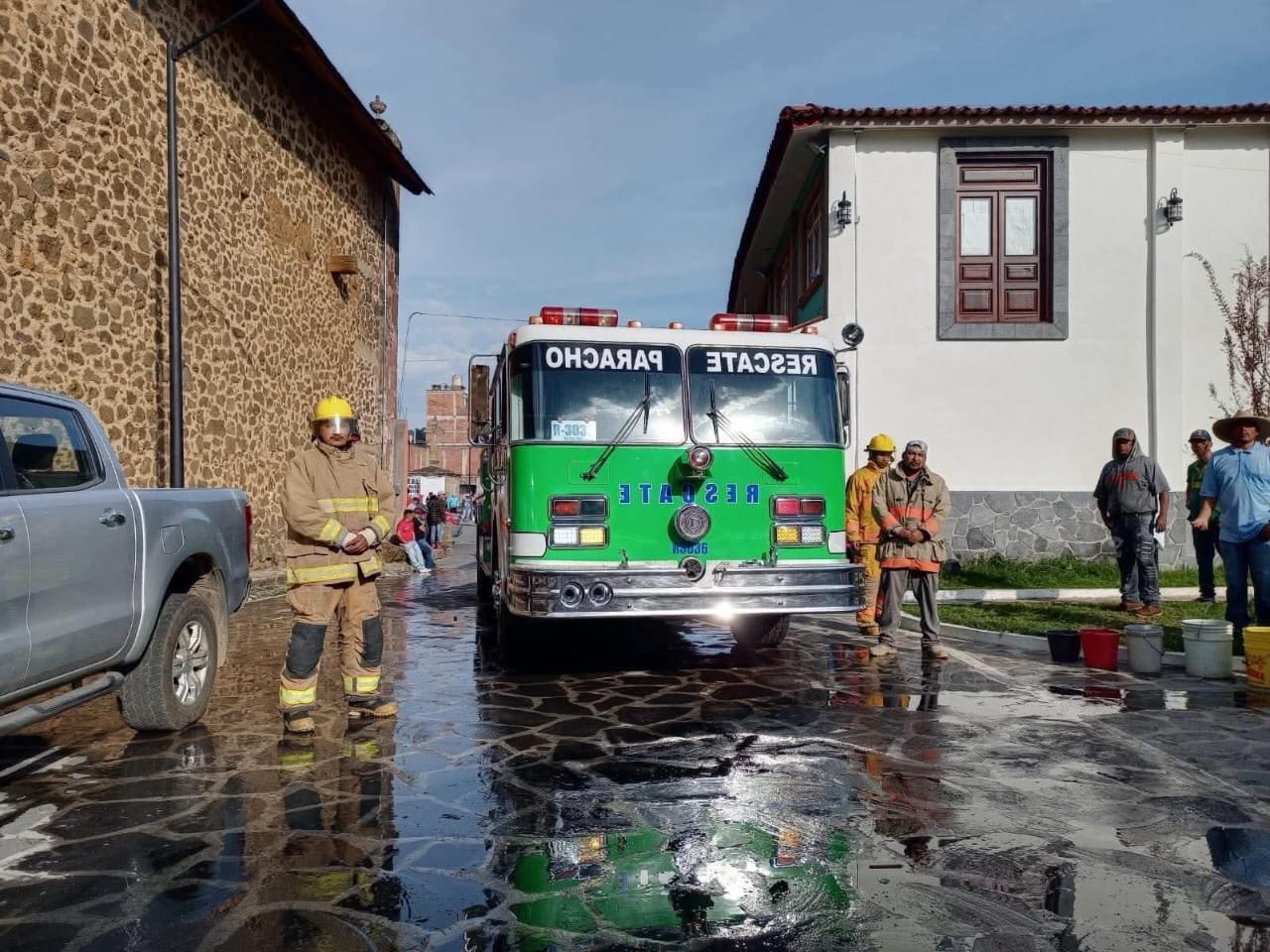 Conato de incendio en el templo de Nurío