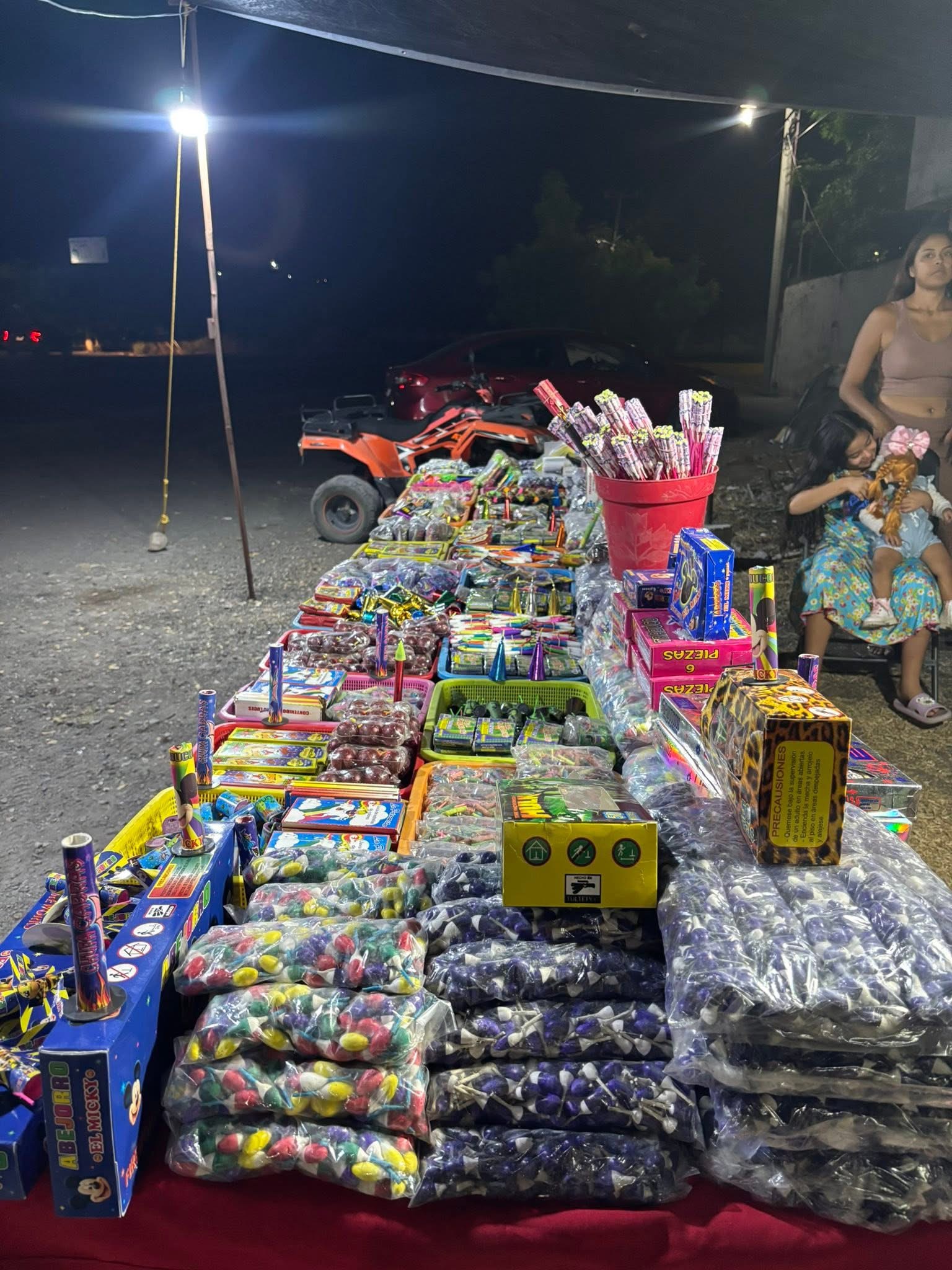 Asegura Secretario de Servicios Públicos que la venta de pirotecnia en los mercados de Morelia va a la baja