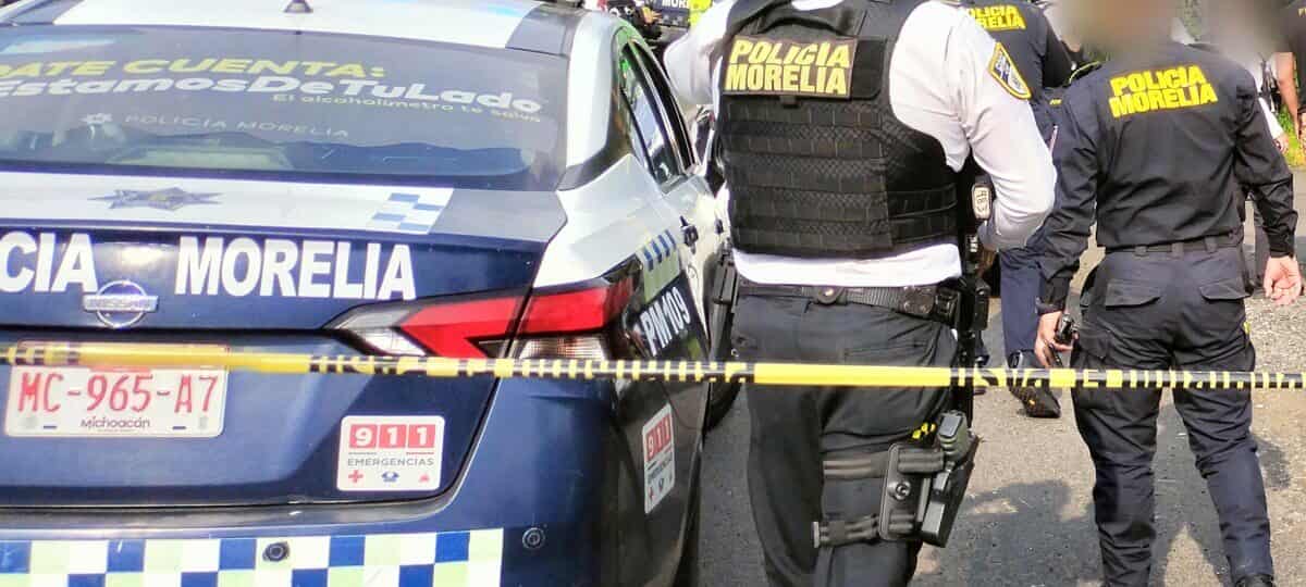 Sujetos en moto balean a hombre en Cointzio, Morelia 