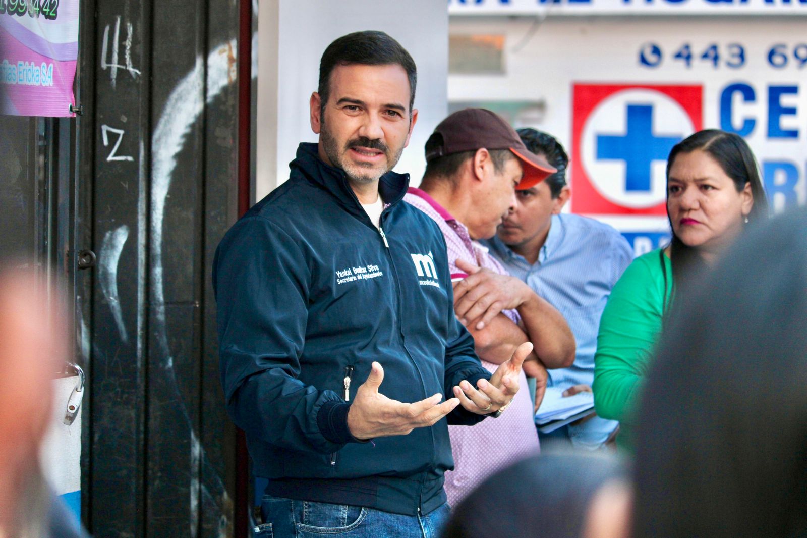 Establece Yankel Benítez ruta de atención con vecinos de Unión Ejidal Isaac Arriaga