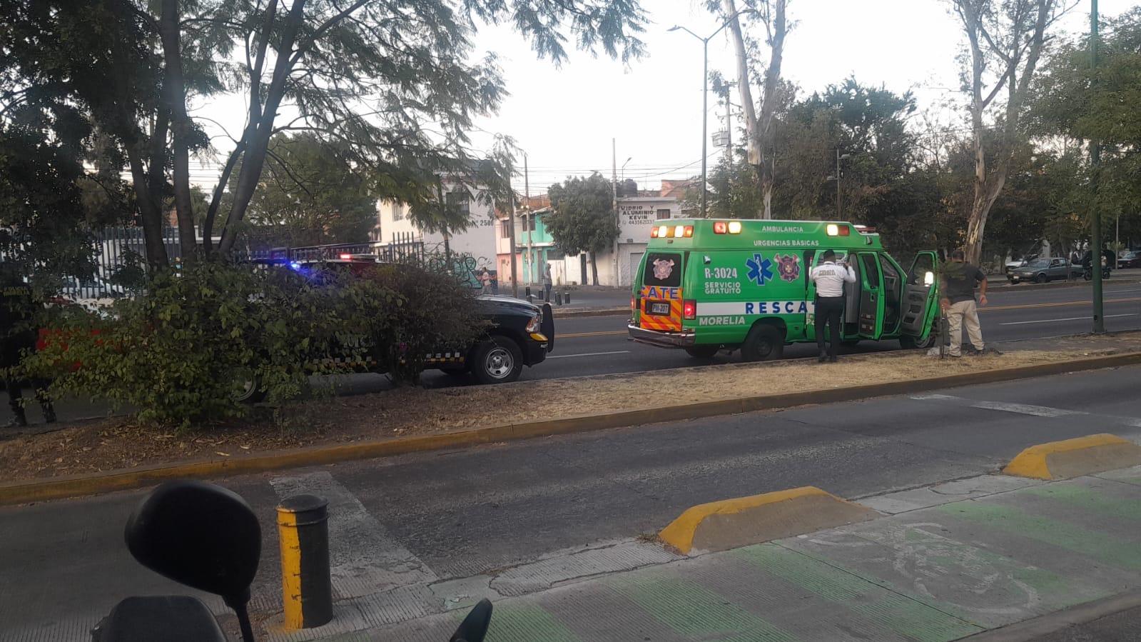 Joven sufre descarga eléctrica y muere camino al hospital, al poniente de Morelia 