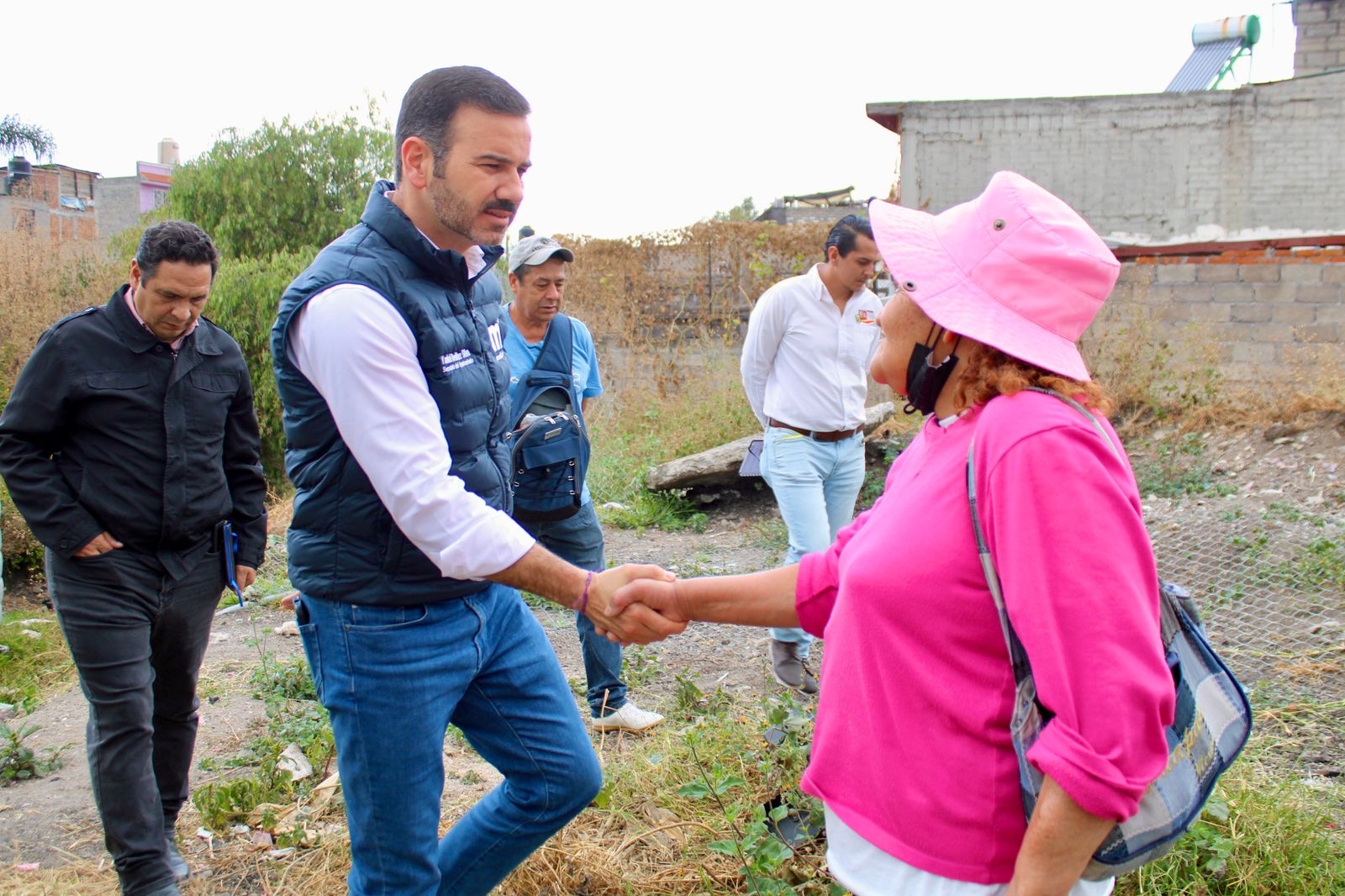 Yankel Benítez fija plan de trabajo con vecinos de Ejidal Ocolusen