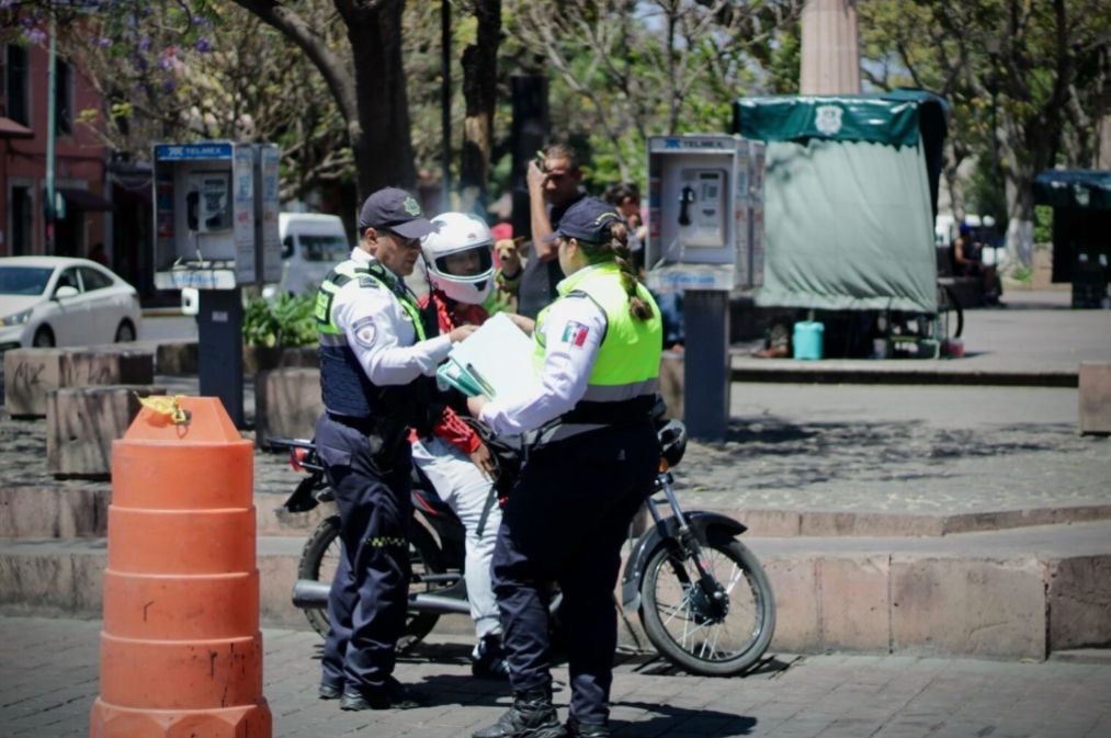 La Policía de Morelia combate "rodadas y arrancones" de motos, detuvo a 2 personas y remitió 13 unidades al corralón el fin de semana, aseguró Comisionado