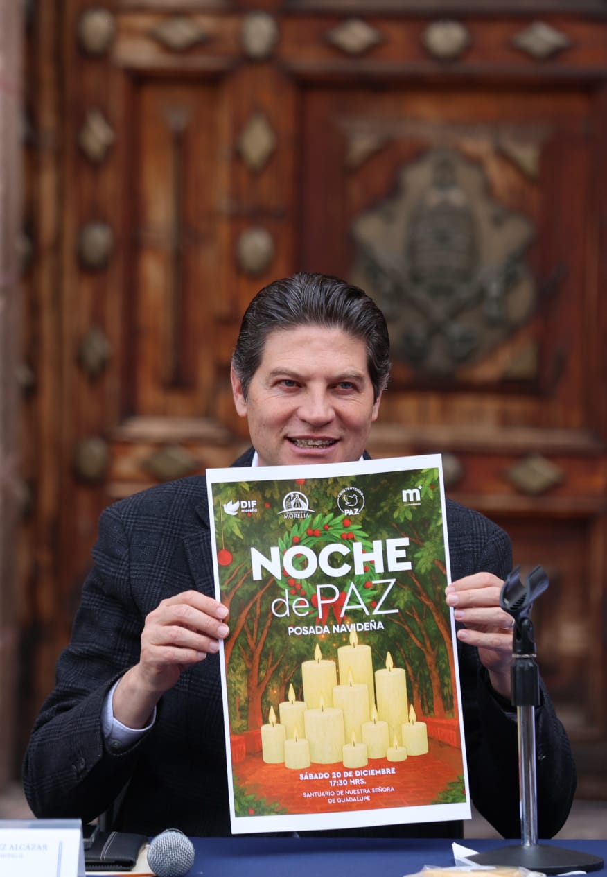 Invita Alfonso Martínez a celebrar la Cuarta Magno Posada Navideña “Noche de Paz”